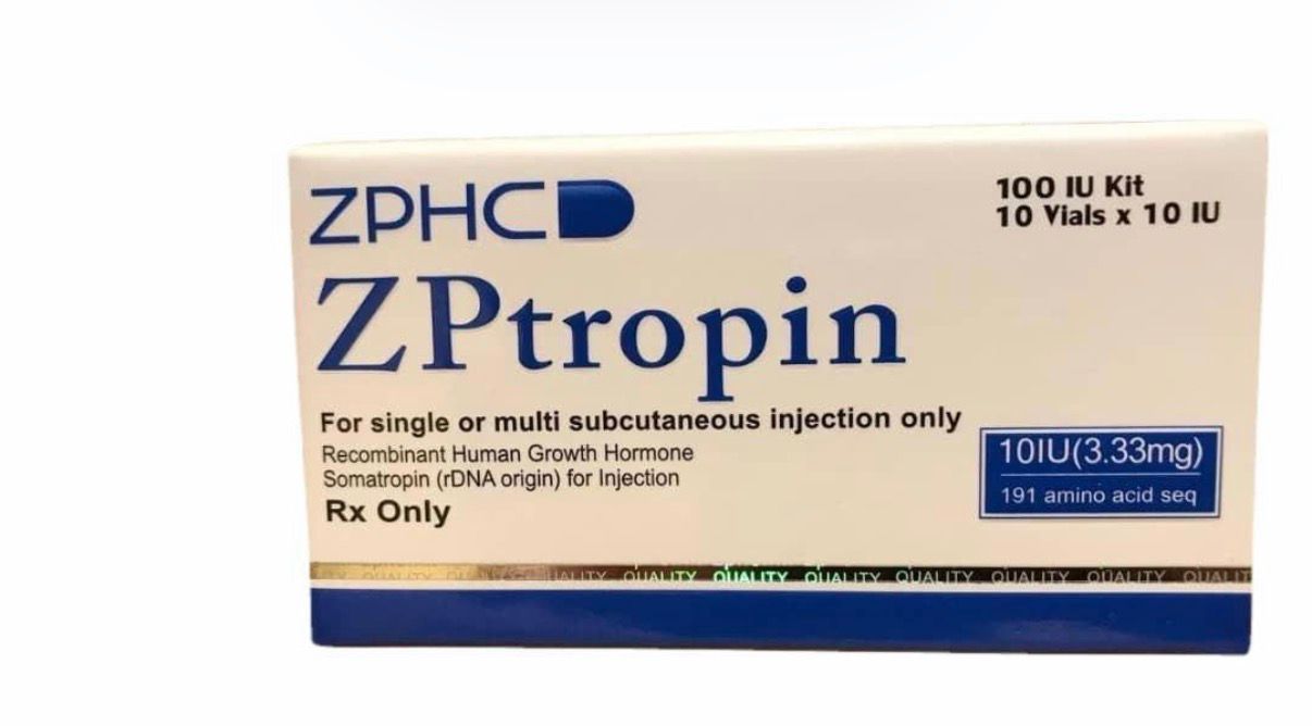 ZPtrop HGH ZPHC — 100 IU Premixed Vial