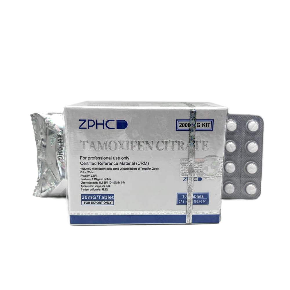 Tamoxifen Citrate (Nolvadex) ZPHC — 20 × 20 mg tablets
